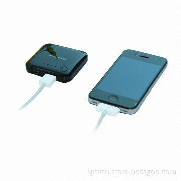 5V Power Bank with 2000mAh Capacity, Aluminum, Practical and Convenien, with LED Torchlight
